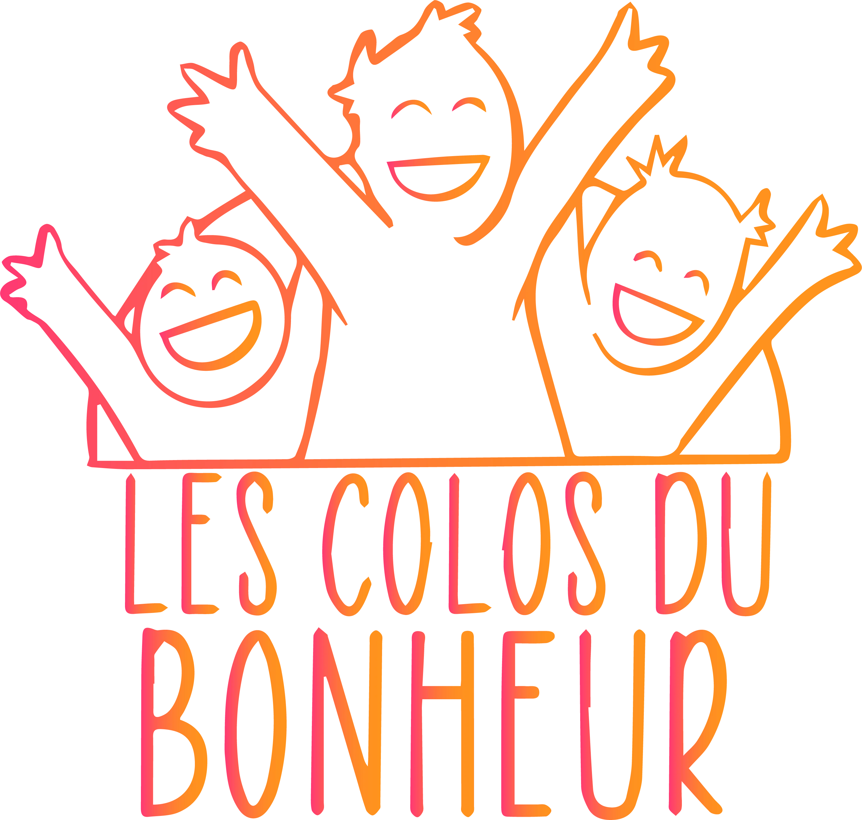 Logo Les Colos du Bonheur